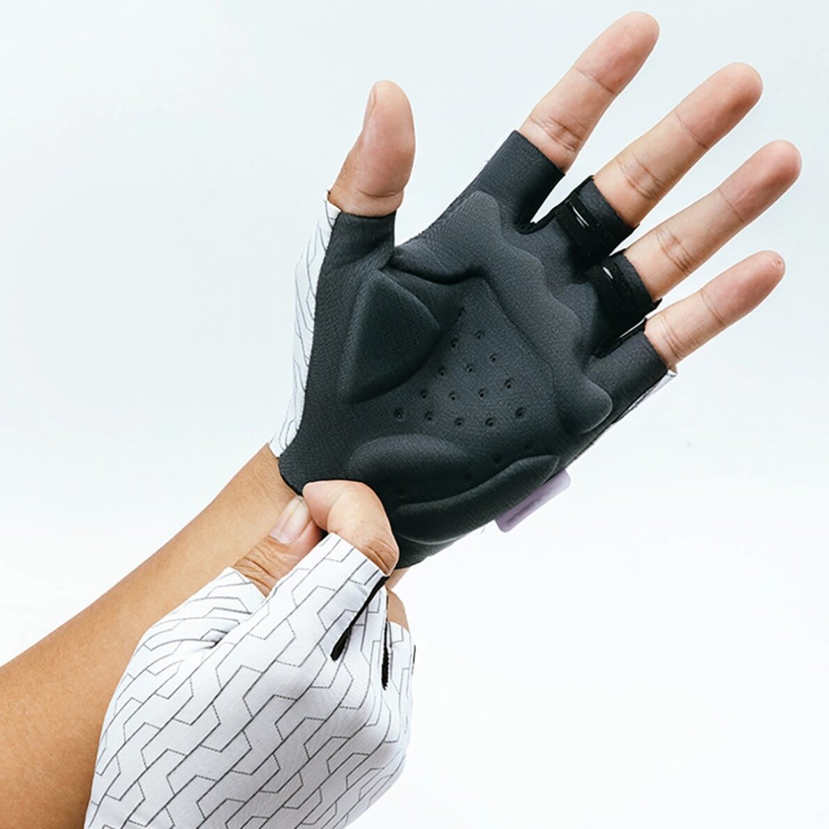 Dviračio pirštinės Rockbros pavasario/vasaros/rudens sezonui, ilgos, dydis XL – žalios 1 Dviračio pirštinės Rockbros pavasario/vasaros/rudens sezonui, ilgos, dydis XL – žalios 1