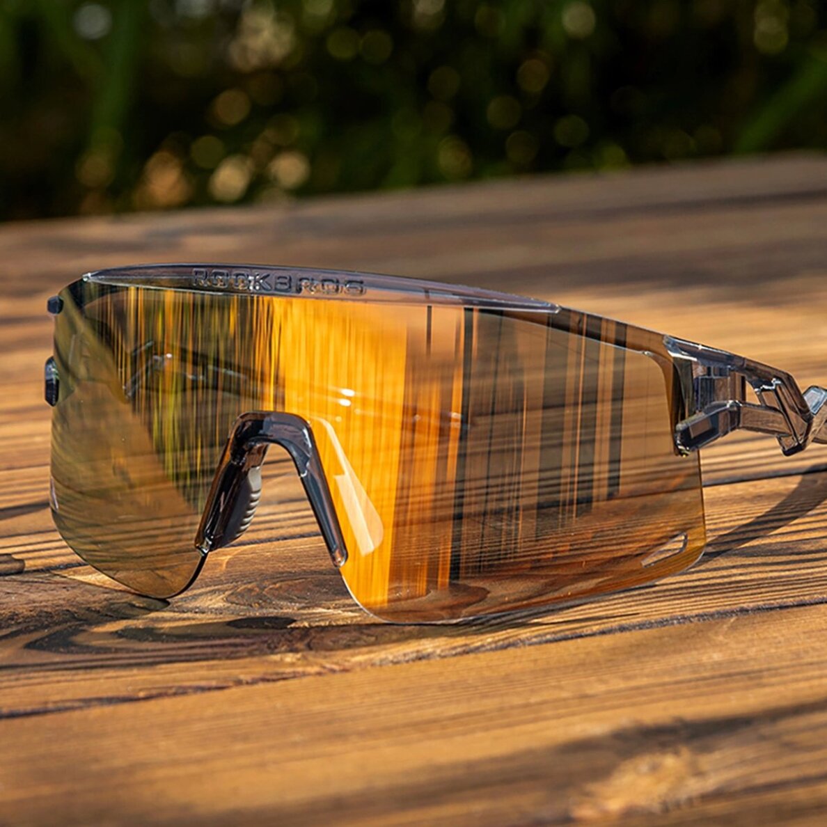 Dviračio pirštinės Rockbros pavasario/vasaros/rudens sezonui, trumpos, dydis XL – juodos 6