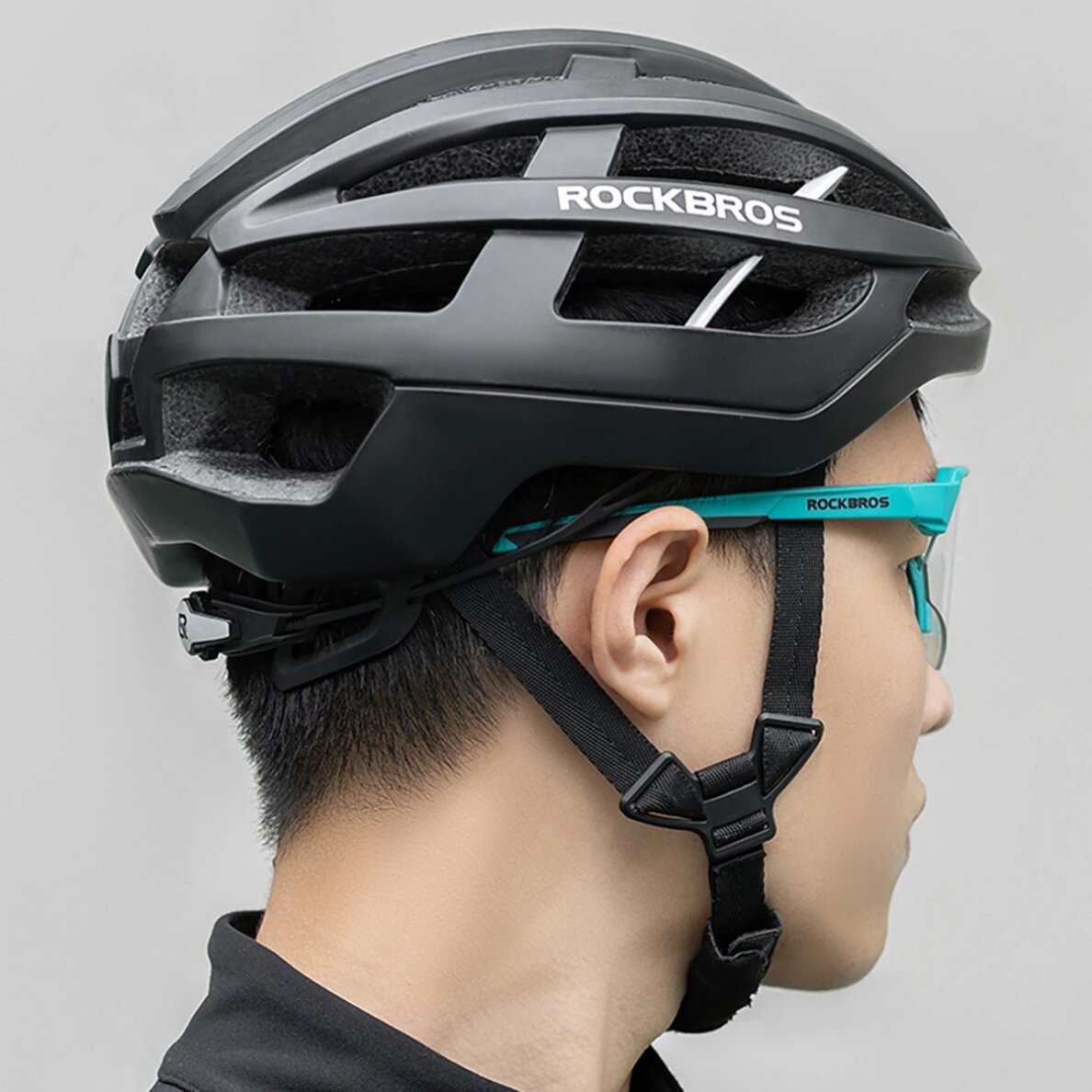 Dviračio pirštinės Rockbros šiltintos, ilgos, dydis M – juodos ir pilkos 5 Dviračio pirštinės Rockbros šiltintos, ilgos, dydis M – juodos ir pilkos 5