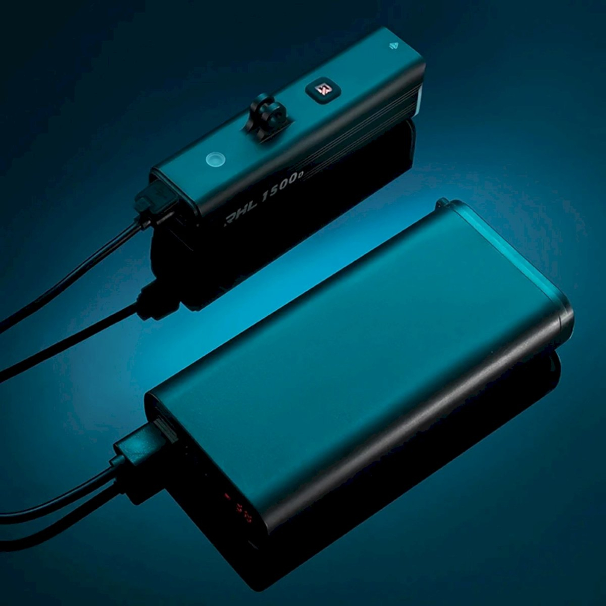 Rockbros RHL1550 Priekinis dviračio žibintas 5000mAh 1500lm IPX6 – juodas 3