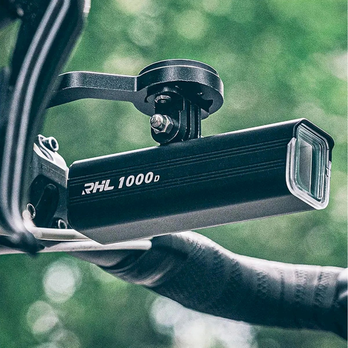 Rockbros RHL1550 Priekinis dviračio žibintas 5000mAh 1500lm IPX6 – juodas 5