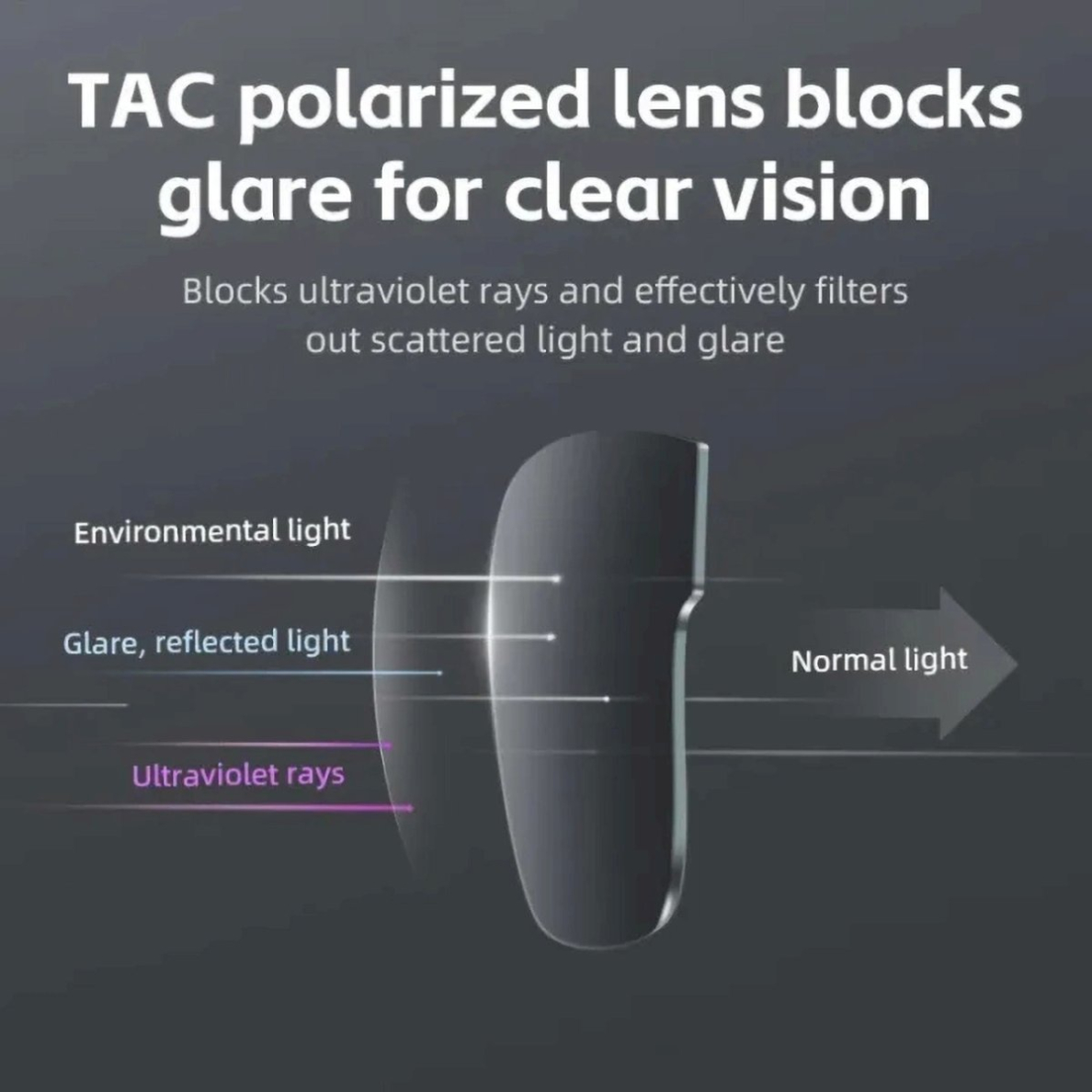 Dviračio akiniai Rockbros SP304 poliarizuoti – pilki 5