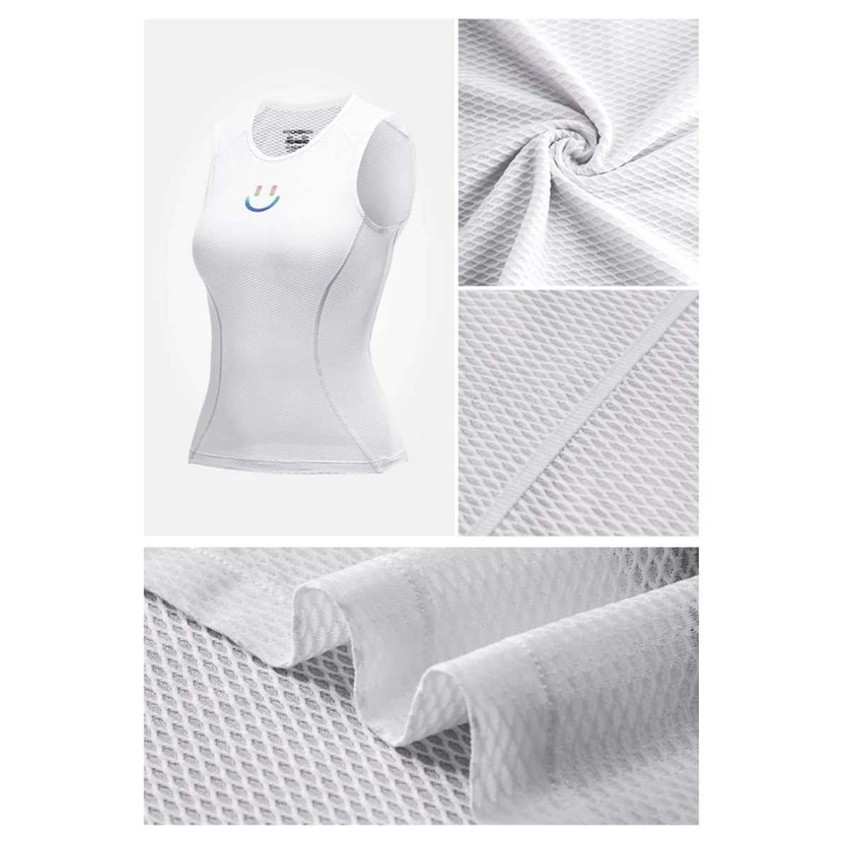 Rockbros YDBX001 women's quick-drying cycling vest M / L - baltas 8 Rockbros YDBX001 women's quick-drying cycling vest M / L - baltas 8