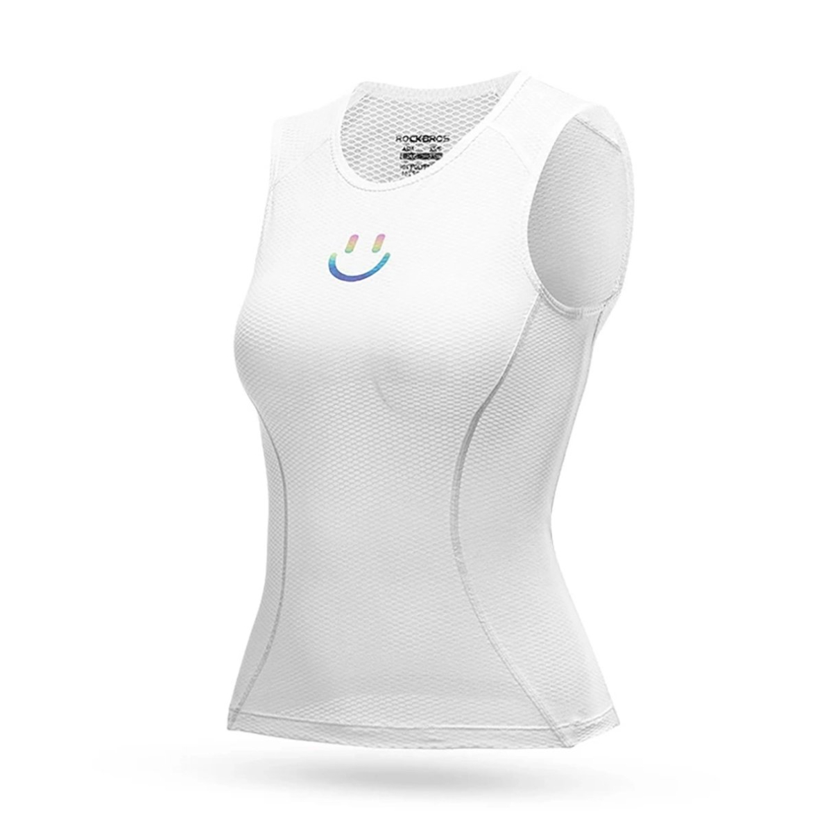 Rockbros YDBX001 women's quick-drying cycling vest M / L - baltas Rockbros YDBX001 women's quick-drying cycling vest M / L - baltas