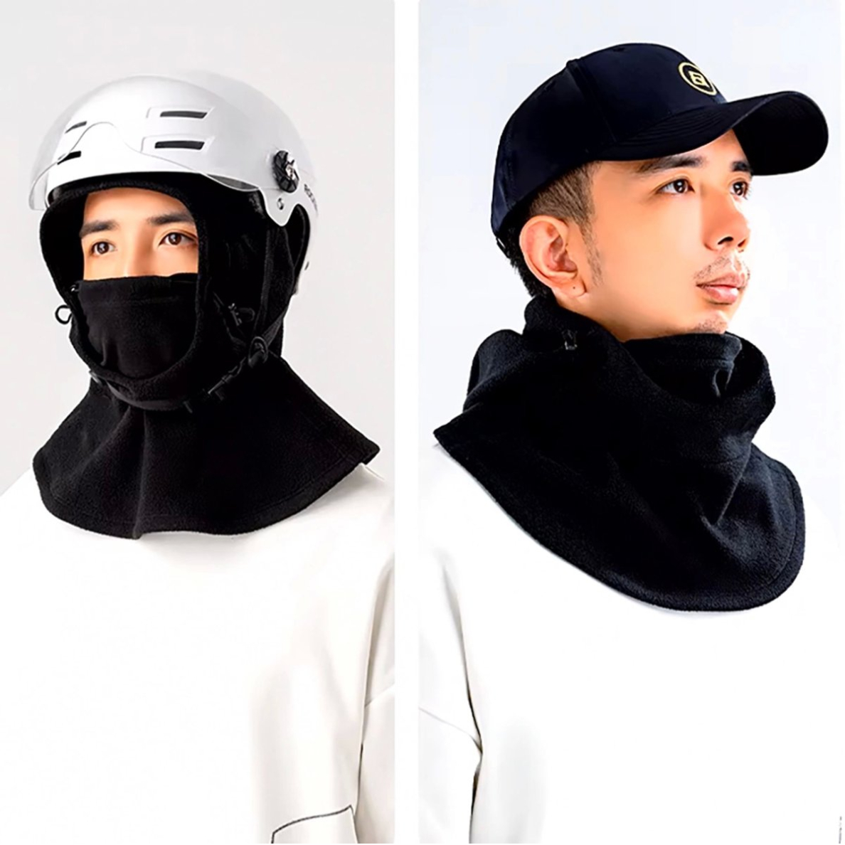 Sportinė balaklava Rockbros YPP034, atspari vėjui ir vandeniui – juoda 1 Sportinė balaklava Rockbros YPP034, atspari vėjui ir vandeniui – juoda 1