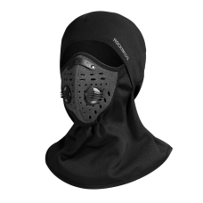 Rockbros LF7127-1 Naujos kartos sportinė balaklava su filtru – juodas