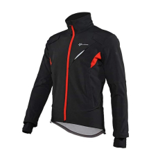 Rockbros YPW021 Vėjo nepraleidžianti sportinė dviratininko striukė, dydis XL – juodas