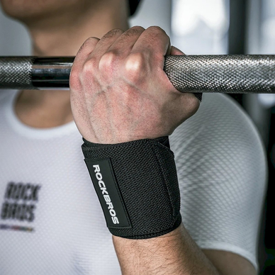 Rockbros 0431001 sports wristband - Juodas (2 pcs.) 10 Rockbros 0431001 sports wristband - Juodas (2 pcs.) 10