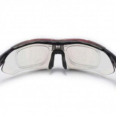 Rockbros 10001 polarizing cycling glasses - Juodas red 3