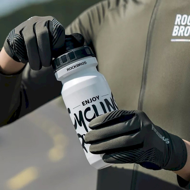 Rockbros 16110006002 shock-absorbing cycling gloves size M - žalias Juodas 5 Rockbros 16110006002 shock-absorbing cycling gloves size M - žalias Juodas 5