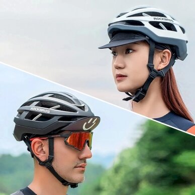 Rockbros 18230005001 cycling cappeak - Juodas 3