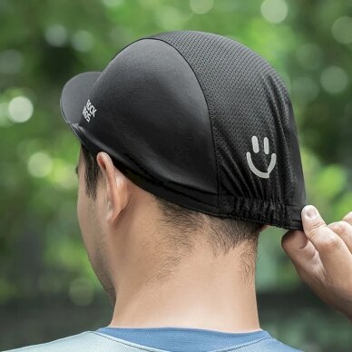 Rockbros 18230005001 cycling cappeak - Juodas 4 Rockbros 18230005001 cycling cappeak - Juodas 4