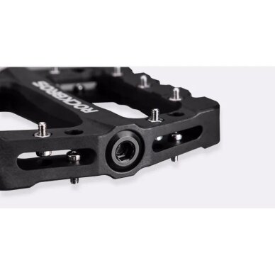 Dviračio pedalai Rockbros 2017-12CBK nailoniniai – juodi 9