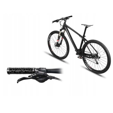 Dviračio rankenos Rockbros 2017-14ABK – juodos 6 Dviračio rankenos Rockbros 2017-14ABK – juodos 6