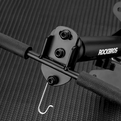 Rockbros 27210016001 bicycle stand wall mounting - Juodas 7