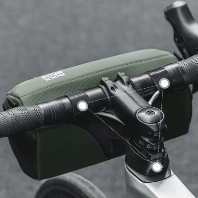 Rockbros 30110054001 bicycle handlebar Krepšys 2.2 l - žalias 2