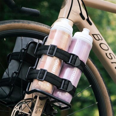 Priekinė dviračio lentynėlė Rockbros 33210010001 šakei – juoda 8 Priekinė dviračio lentynėlė Rockbros 33210010001 šakei – juoda 8