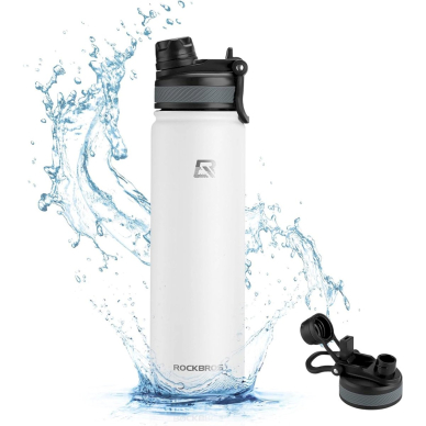 Rockbros 35210029006 Termogertuvė dviračiui 620 ml – baltas 1