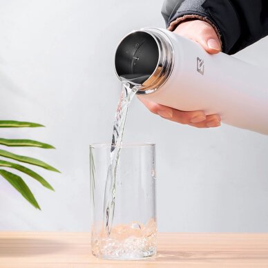 Termogertuvė Rockbros 35210029006 Thermo Bottle for Bike Drinks 650 ml – balta 12 Termogertuvė Rockbros 35210029006 Thermo Bottle for Bike Drinks 650 ml – balta 12