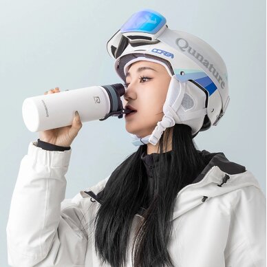 Termogertuvė Rockbros 35210029006 Thermo Bottle for Bike Drinks 650 ml – balta 14