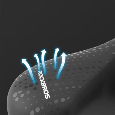 Dviračio balnelis Rockbros 38218916002 su lempute – juodas 3