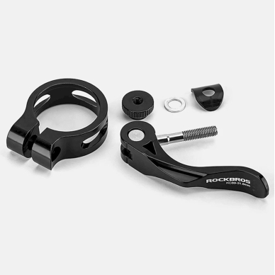 Rockbros 41210092001 bicycle seat clampquick release - Juodas 3 Rockbros 41210092001 bicycle seat clampquick release - Juodas 3