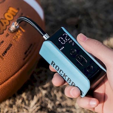 Rockbros 42520006001 Dviračio pompa su skaitmeniniu ekranu, skirta padangoms / kamuoliams / balionams – mėlynas 13 Rockbros 42520006001 Dviračio pompa su skaitmeniniu ekranu, skirta padangoms / kamuoliams / balionams – mėlynas 13