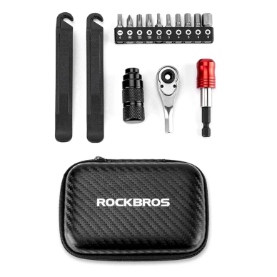 Rockbros 43210049001 Dviračio remonto rinkinys – juodas 12