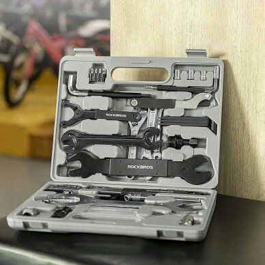 Dviračio remonto rinkinys Rockbros 43210810001 – pilkas 6 Dviračio remonto rinkinys Rockbros 43210810001 – pilkas 6