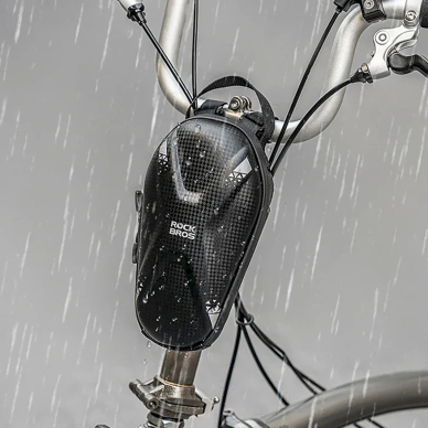 Rockbros Krepšys 3011006301 the handlebar of a bicycle or scooter 1.3 l - Juodas 14 Rockbros Krepšys 3011006301 the handlebar of a bicycle or scooter 1.3 l - Juodas 14