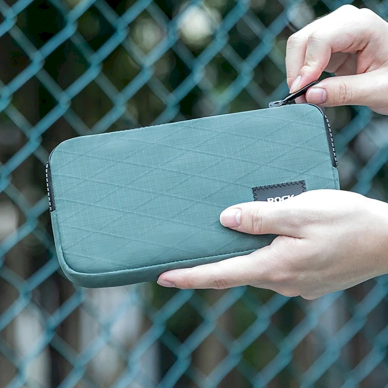 Rockbros bicycle Krepšys 30990043006 phone, keys, wallet 0.15 l - turquoise 1 Rockbros bicycle Krepšys 30990043006 phone, keys, wallet 0.15 l - turquoise 1