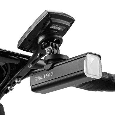 Laikiklis Rockbros Bike Mount Garmin / GoPro – juodas 1