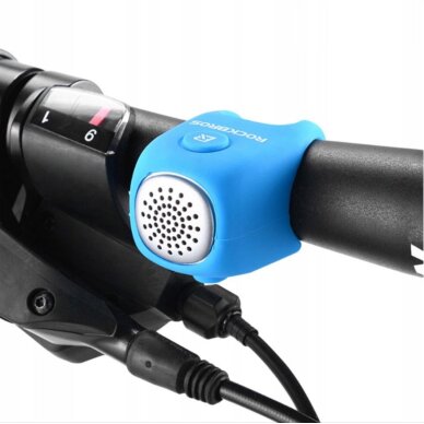 Elektrinis dviračio skambutis Rockbros CB1709BU – mėlynas 1