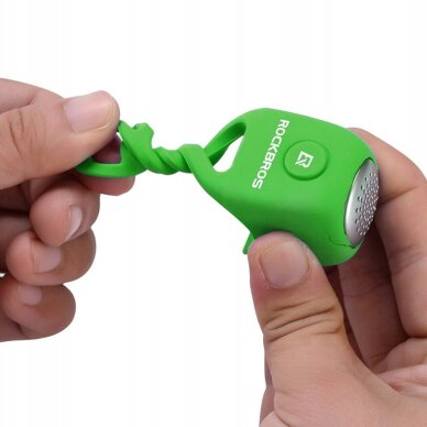 Elektrinis dviračio skambutis Rockbros CB1709GN – žalias 4
