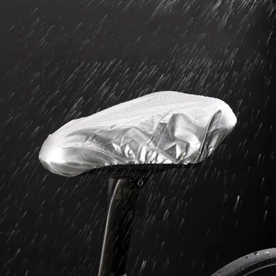 Dviračio sėdynės užvalkalas Rockbros Cover dydis S – juodas 6 Dviračio sėdynės užvalkalas Rockbros Cover dydis S – juodas 6