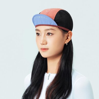 Dviračio kepurė Rockbros Cycling Cap su šalmo snapeliu – raudona 7 Dviračio kepurė Rockbros Cycling Cap su šalmo snapeliu – raudona 7