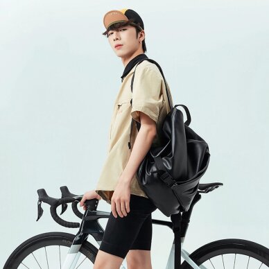 Dviračio kepurė Rockbros su snapeliu, šalmo uždanga – geltona 6