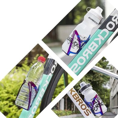 Dviračio sėdynės užvalkalas Rockbros Cover dydis L – juodas 6