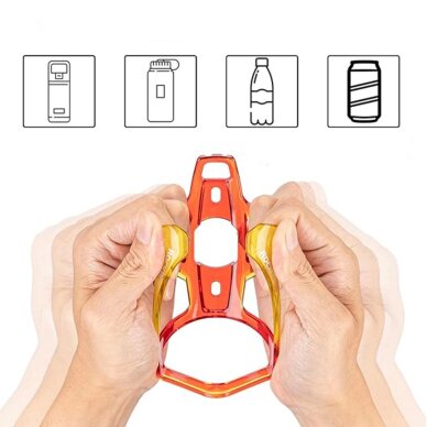 Dviračio sėdynės užvalkalas Rockbros Cover dydis L – pilkas 5