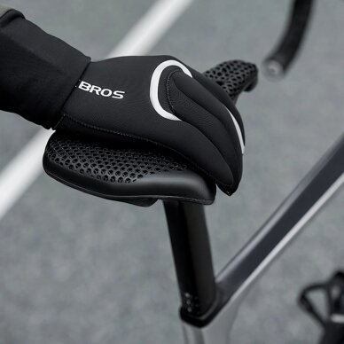 Dviračio sėdynės užvalkalas Rockbros Cover dydis S – juodas 2