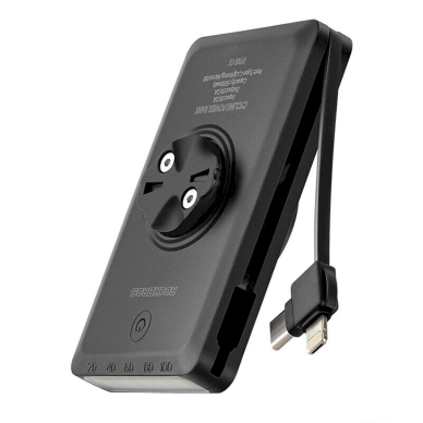Rockbros JP008 Priekinis dviračio žibintas su kompiuteriu, 5000mAh, 150lm, IPX6 – juodas 3