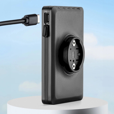 Rockbros JP008 Priekinis dviračio žibintas su kompiuteriu, 5000mAh, 150lm, IPX6 – juodas 6