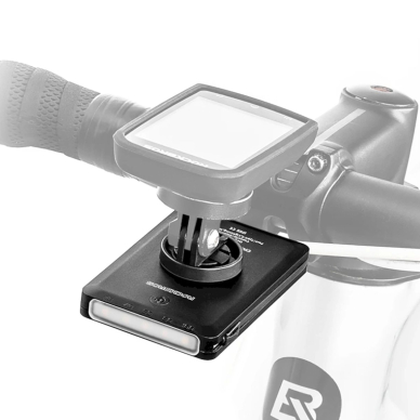 Rockbros JP008 Priekinis dviračio žibintas su kompiuteriu, 5000mAh, 150lm, IPX6 – juodas