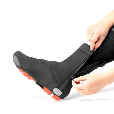 Dviračio pirštinės Rockbros pavasario/vasaros/rudens sezonui, ilgos, dydis M – juodos 1 Dviračio pirštinės Rockbros pavasario/vasaros/rudens sezonui, ilgos, dydis M – juodos 1