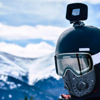 Rockbros LF7127-1 Naujos kartos sportinė balaklava su filtru – juodas 1 Rockbros LF7127-1 Naujos kartos sportinė balaklava su filtru – juodas 1