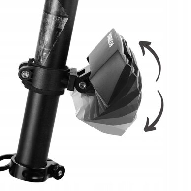 Dviračio pirštinės Rockbros pavasario/vasaros/rudens sezonui, ilgos, dydis S – juodos 5