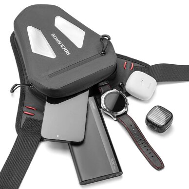 Dviračio pirštinės Rockbros pavasario/vasaros/rudens sezonui, ilgos, dydis S – žalios 2