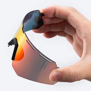 Dviračio pirštinės Rockbros šiltintos, ilgos, dydis M – juodos ir pilkos 6