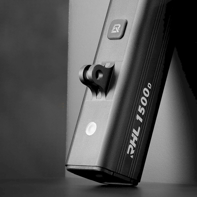 Rockbros RHL1550 Priekinis dviračio žibintas 5000mAh 1500lm IPX6 – juodas 7