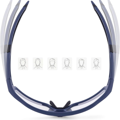 Rockbros SP216BL photochromic UV400 cycling glasses - blue 2